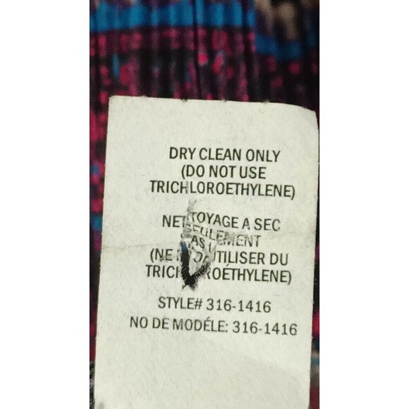 Nanette Lepore Crochet Square Neck Tunic Top Womens Medium Purple Bell Sleeve - Picture 8 of 14